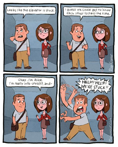Elevator Cartoon Porn .